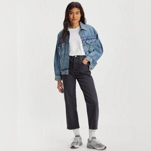 Levi’s Premium Straight Ankle Ribcage Denim Jeans Soda Spring 30W x 29L